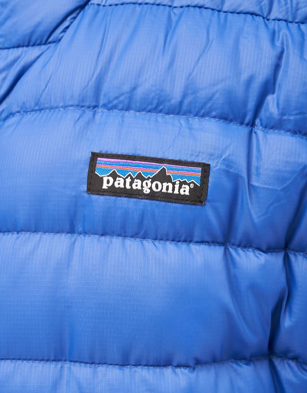 Chaqueta con capucha Patagonia Down Sweater - Passage Blue