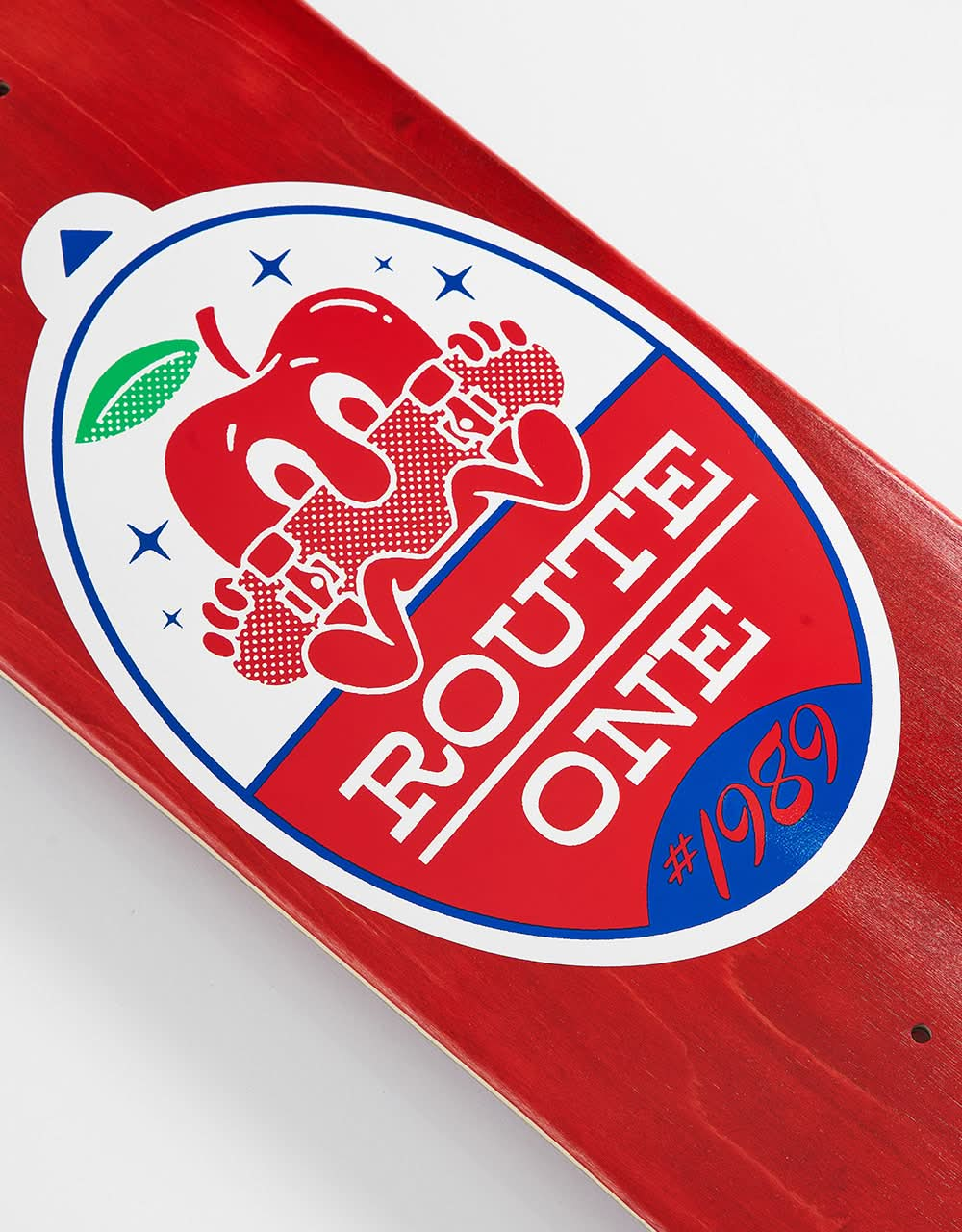 Route One Fruit One Apple 'Scented' Skateboard Deck - 8"