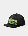 Thrasher Airbrush Snapback Cap - Black