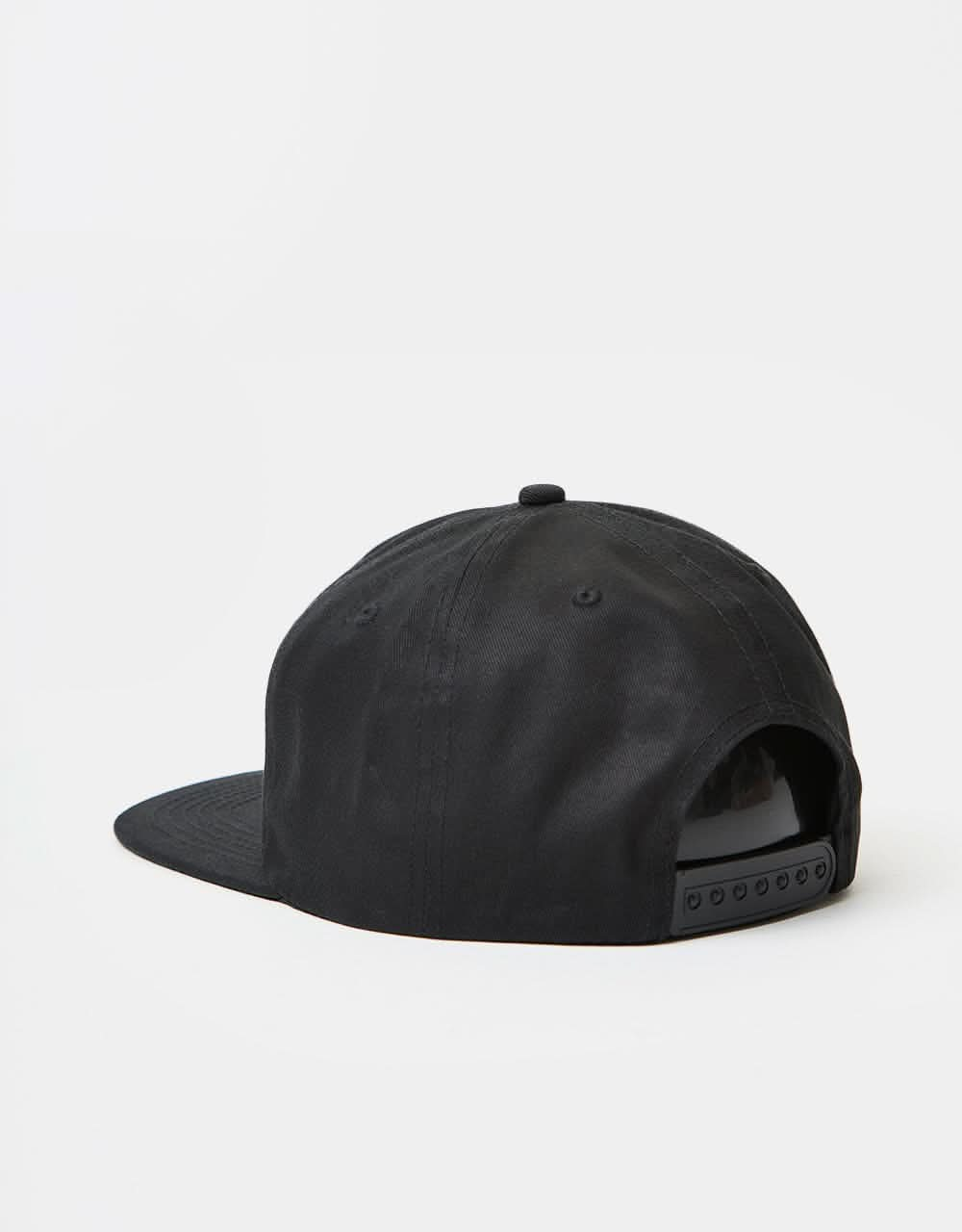 Thrasher Airbrush Snapback Cap - Black