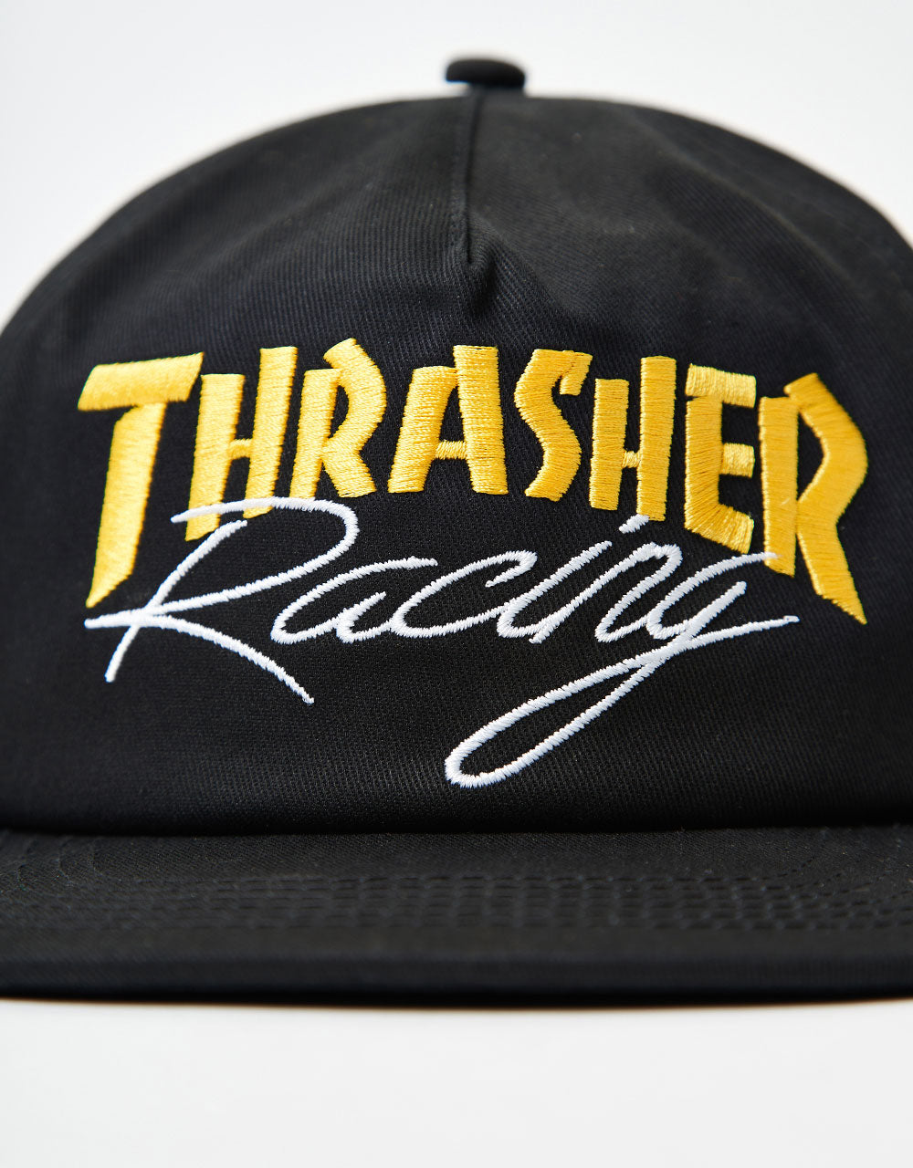 Thrasher Racing Snapback Cap - Black