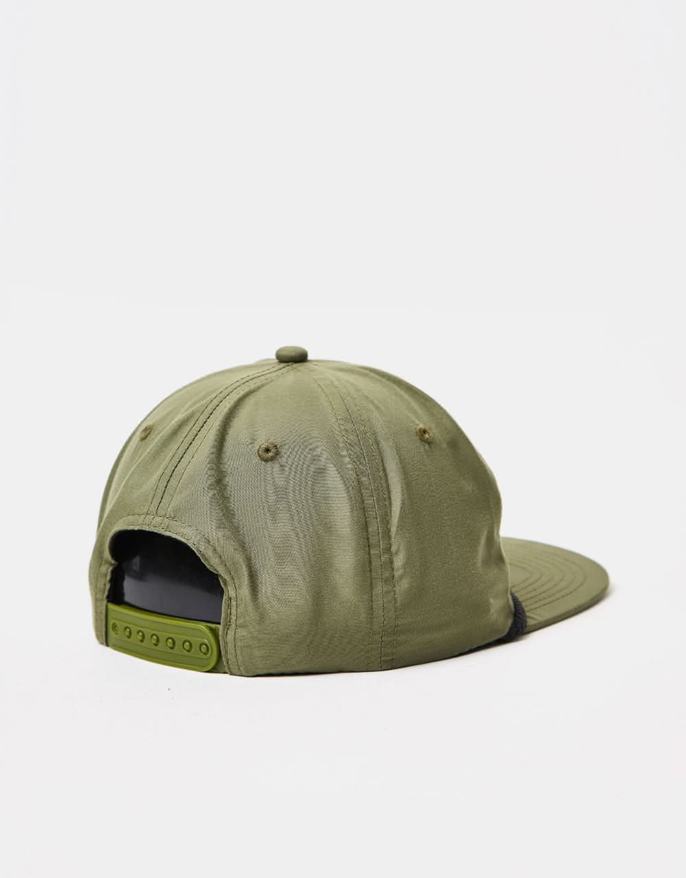 Thrasher Rope Snapback Cap - Olive/Black