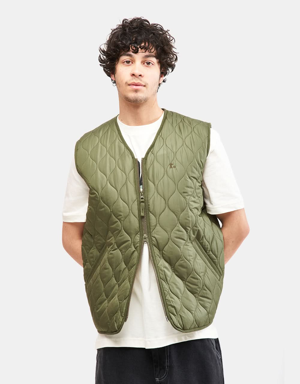 Route One Quilted Liner - Olive