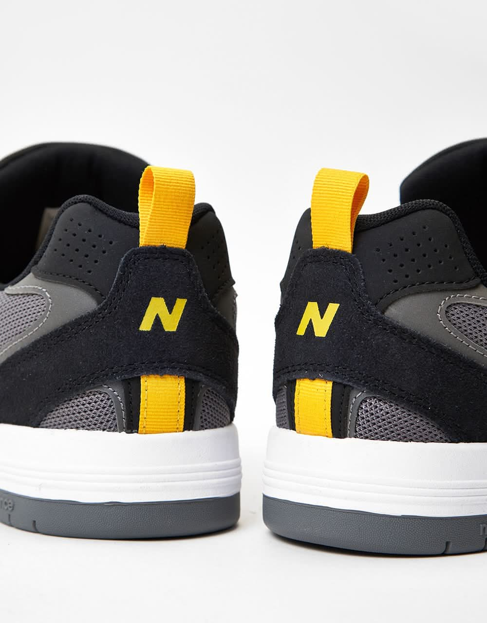 New Balance Numeric Tiago Lemos 808 Skate Shoes - Black/Yellow