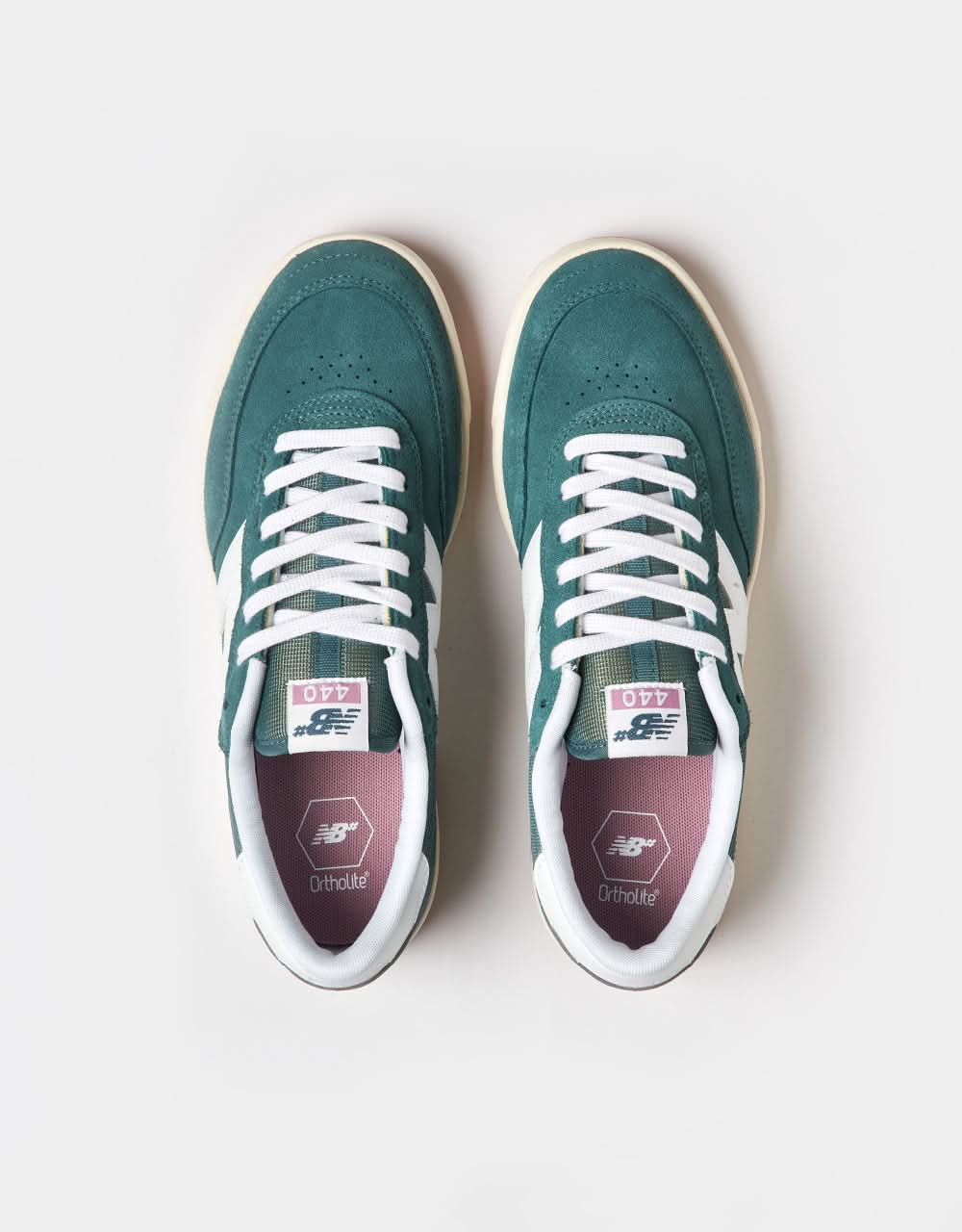 New Balance Numeric 440 V2 Skate Shoes - Spruce/White