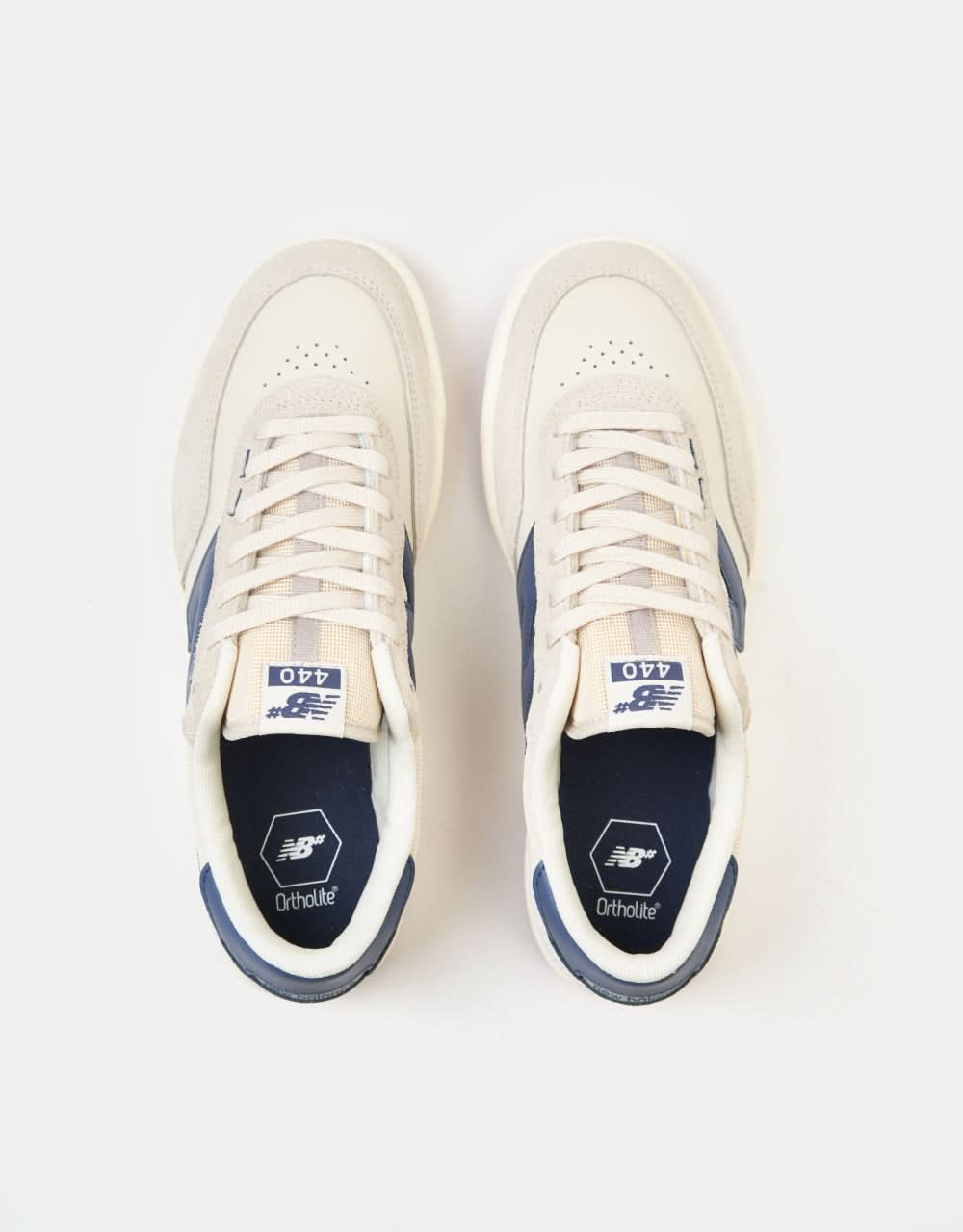 New Balance Numeric 440 V2 Skate Shoes - Sea Salt/Indigo