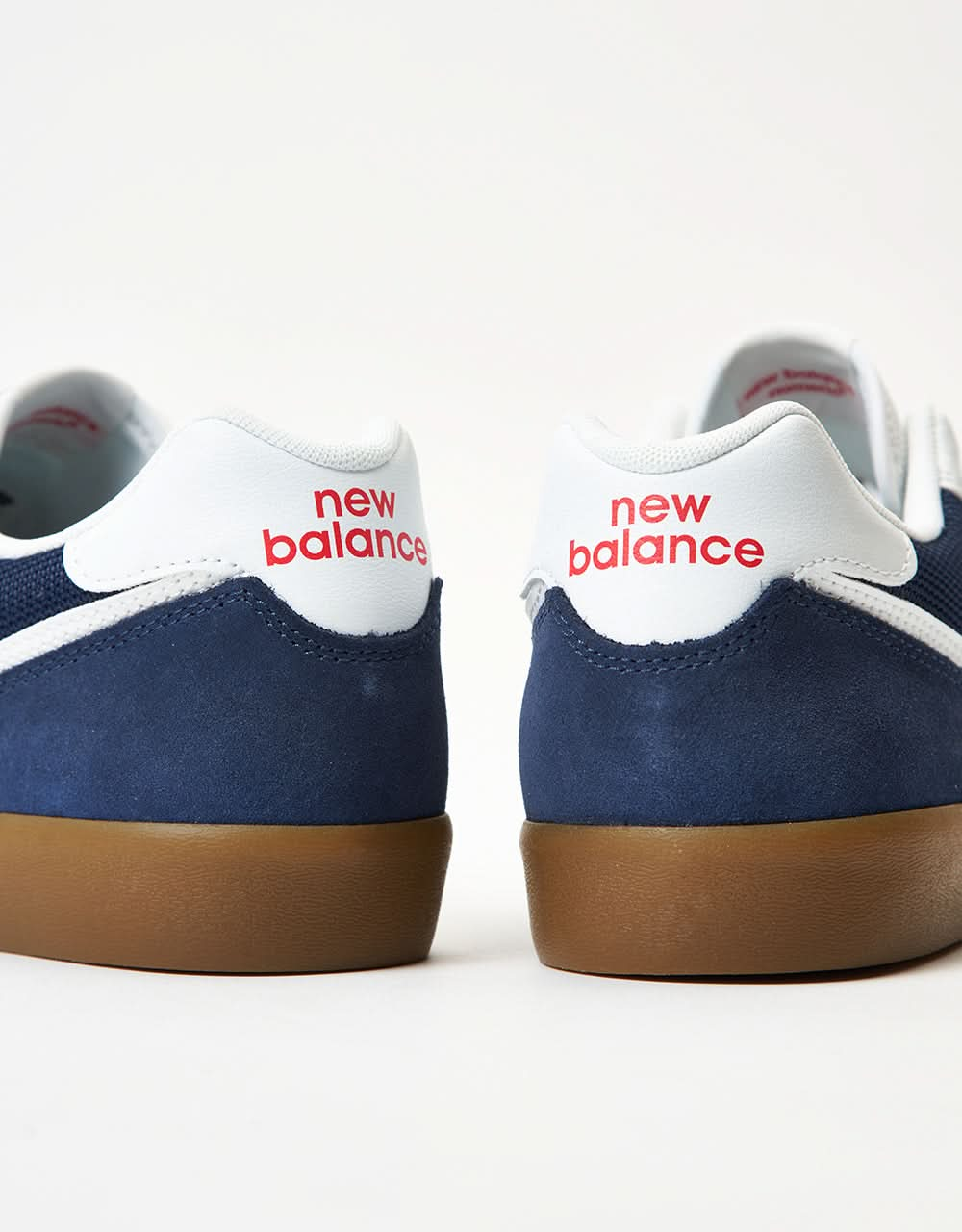 New Balance Numeric 574 Vulc Skate Shoes - Navy/Gum