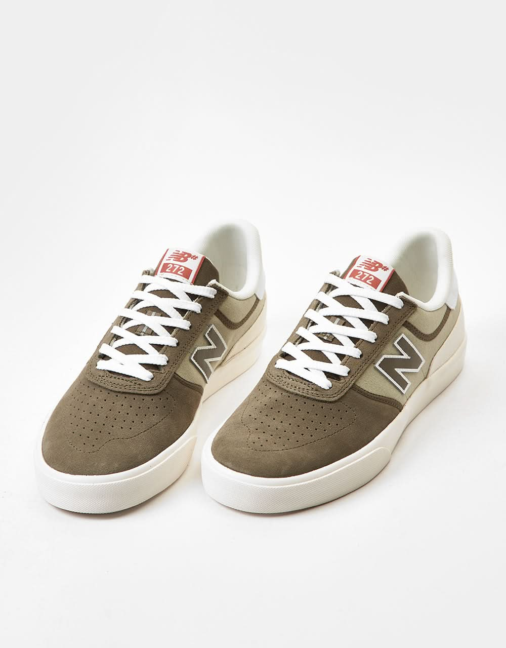 New Balance Numeric 272 Skate Shoes - Light Olive/Sea Salt