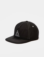 Gorra HUF Triple Triangle Snapback - Negro/Blanco