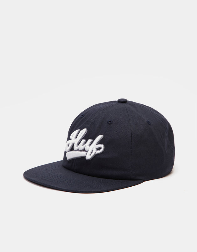 Gorra de 6 paneles Pop Fly de HUF - Azul marino