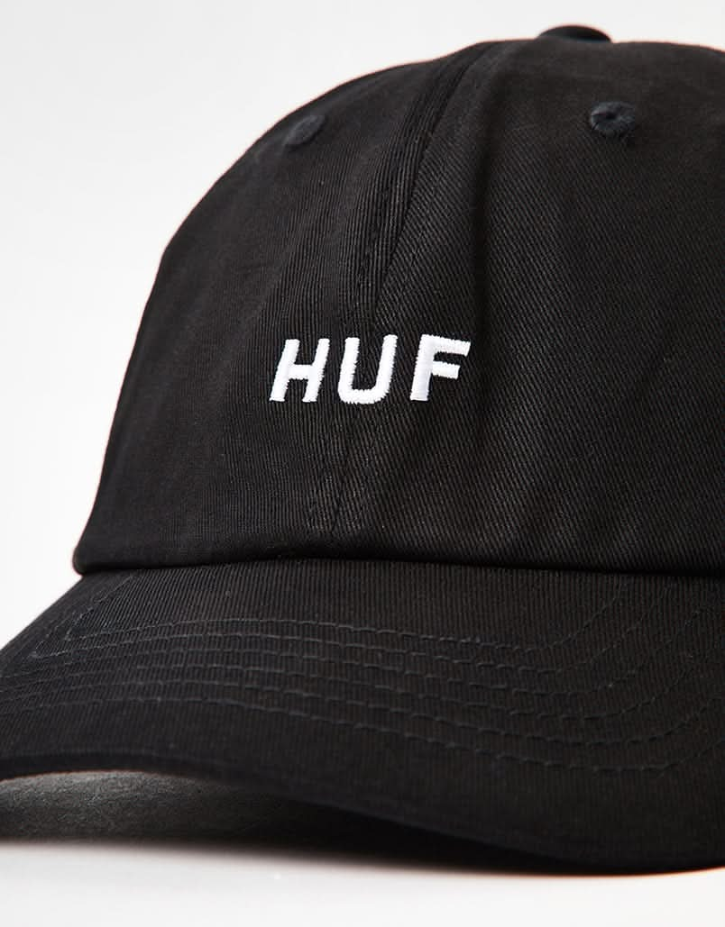 HUF OG Curved Visor Cap - Black