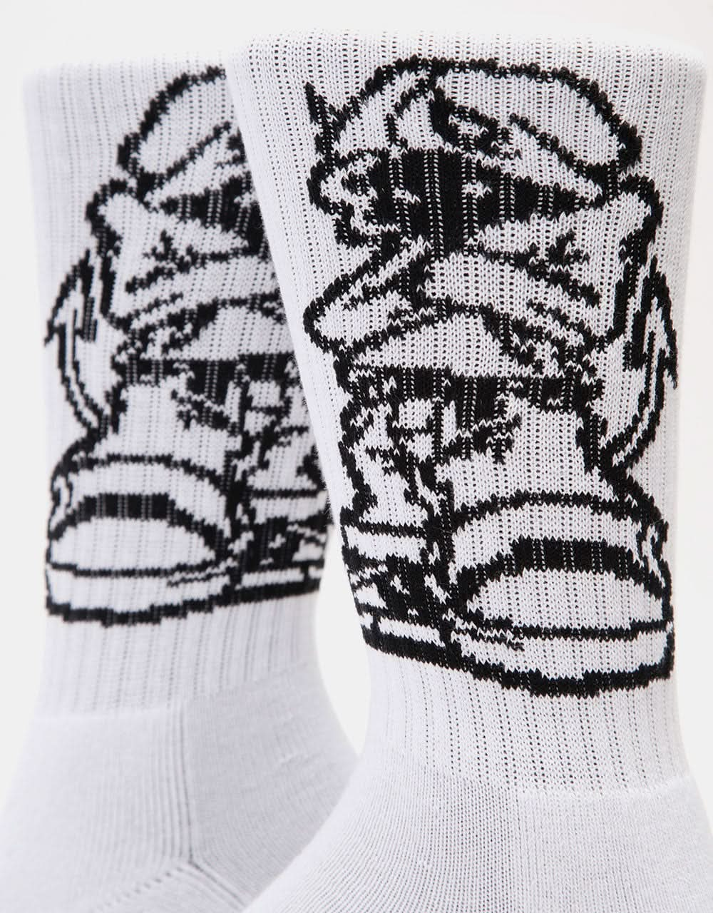 Calcetines HUF Rave Crew - Blanco