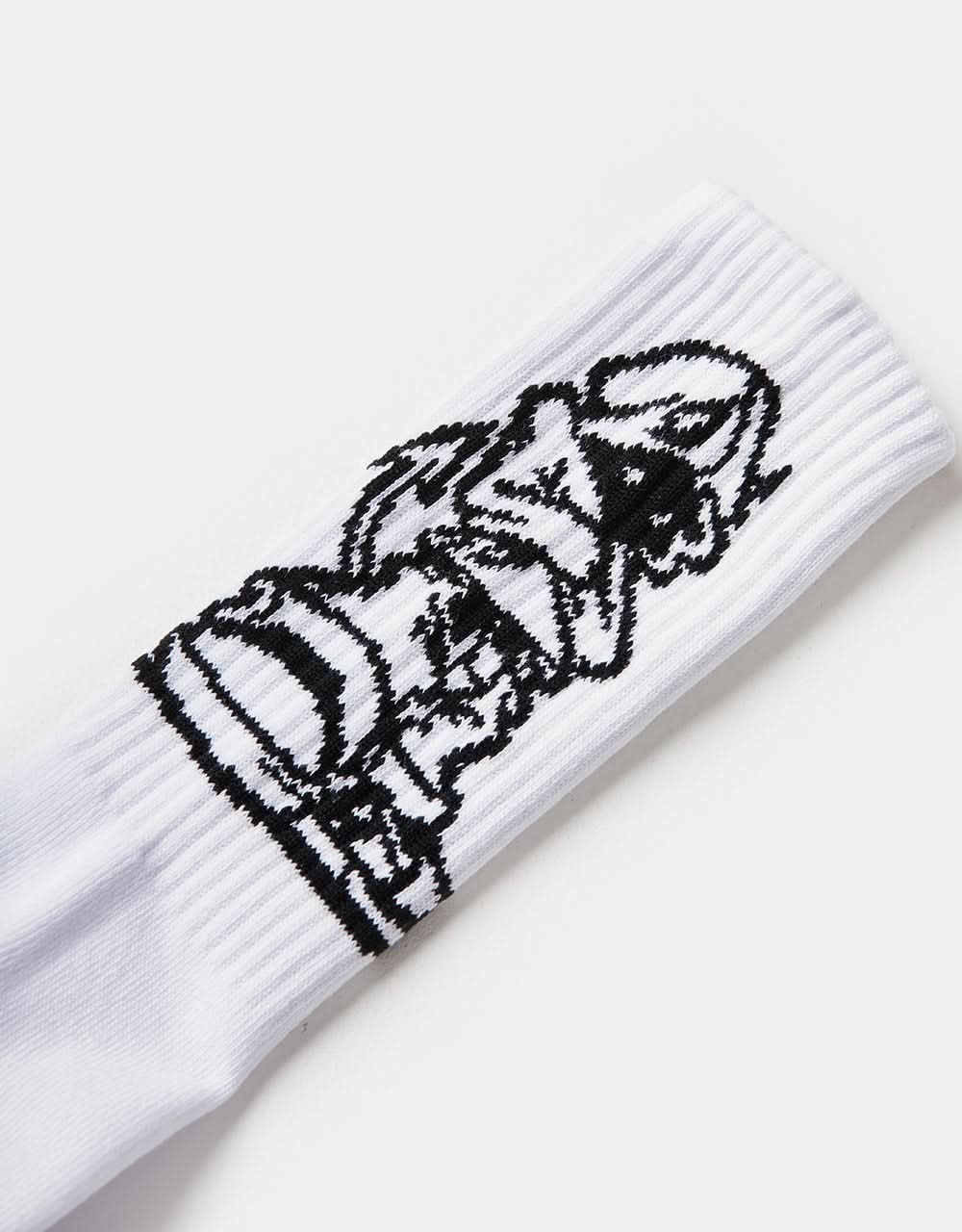 Chaussettes HUF Rave Crew - Blanc