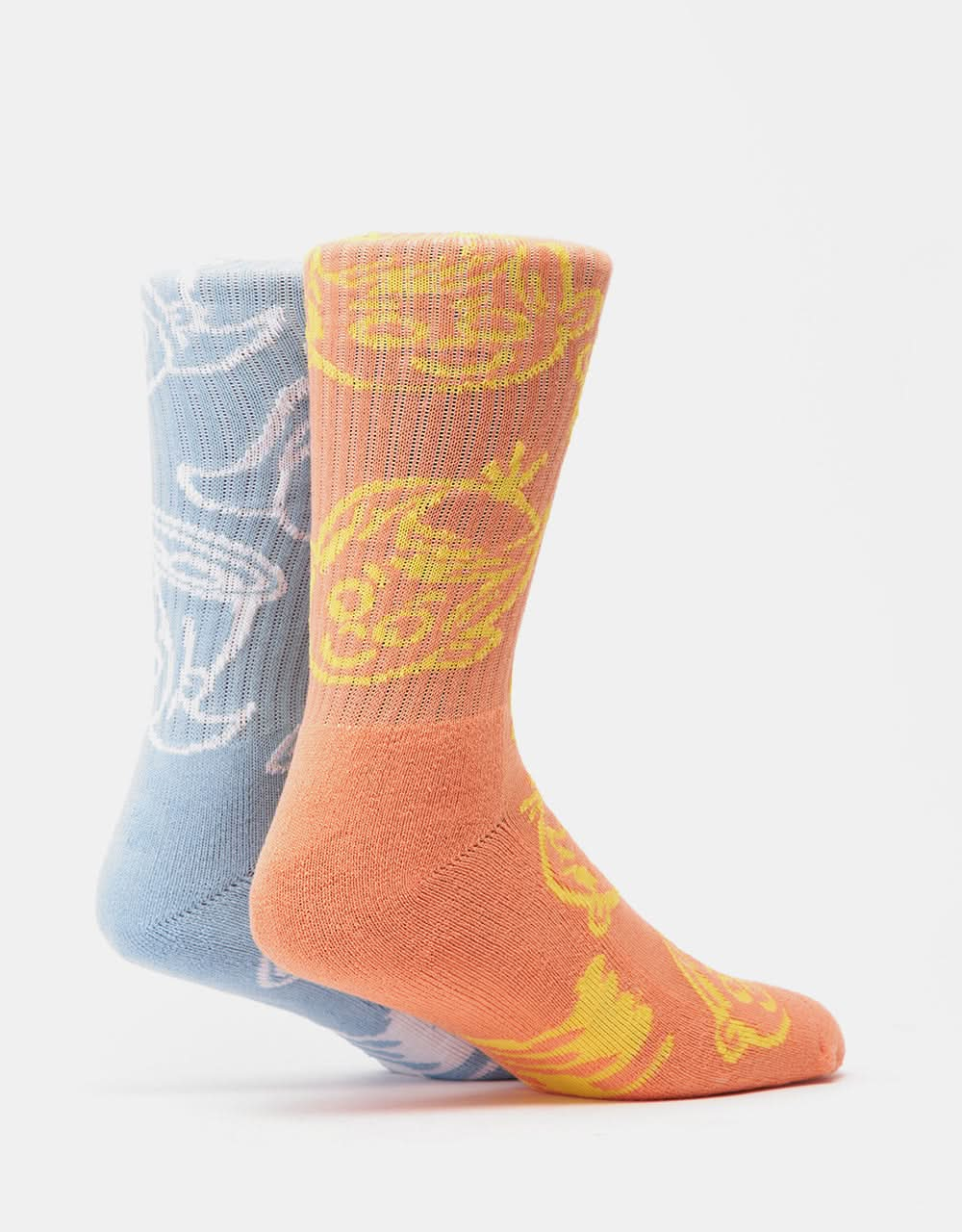 HUF Good N Evil Crew Socken – Mehrfarbig