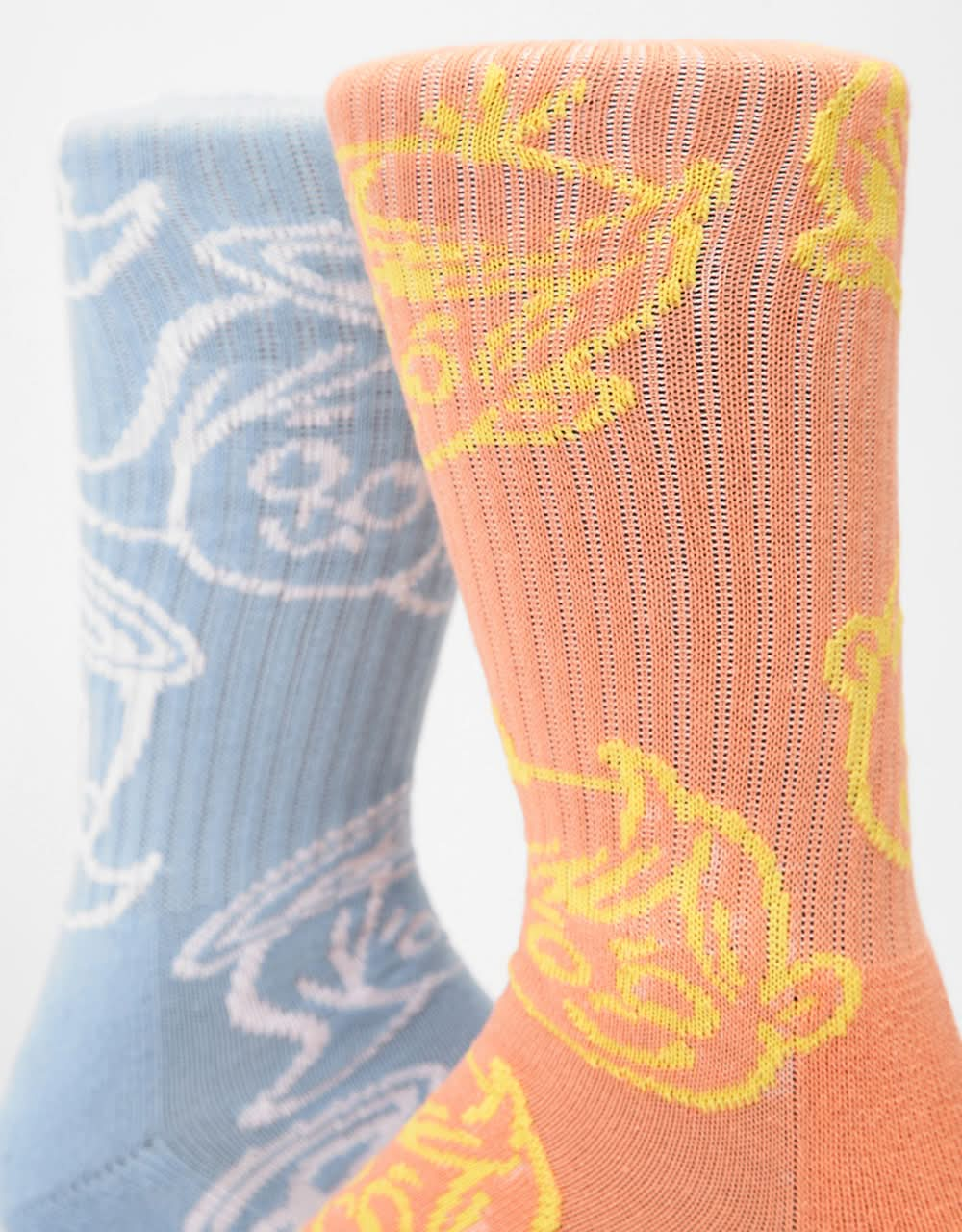 HUF Good N Evil Crew Socken – Mehrfarbig