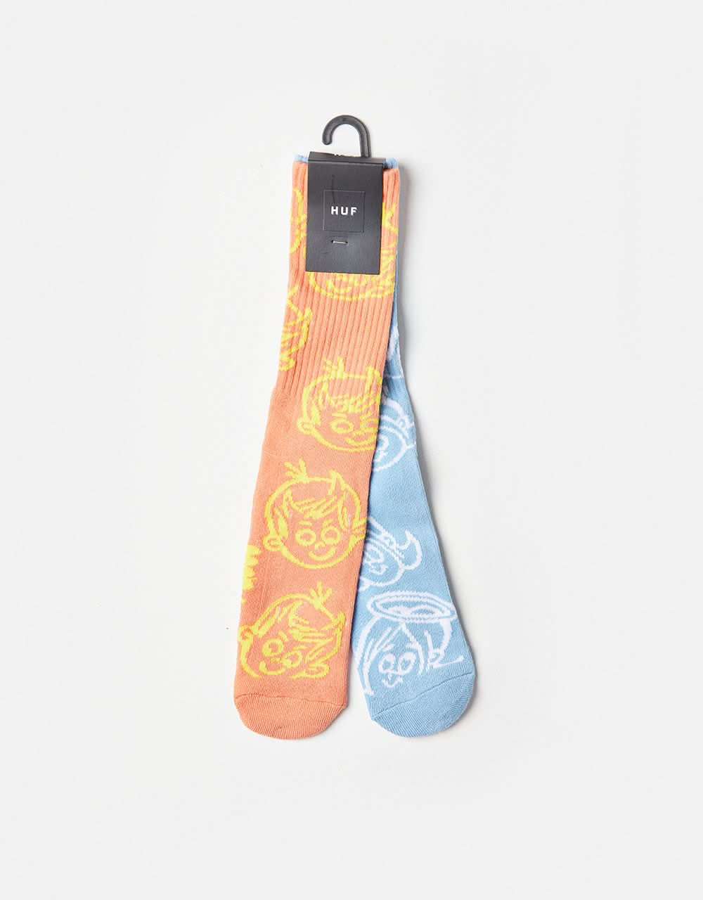 HUF Good N Evil Crew Socken – Mehrfarbig