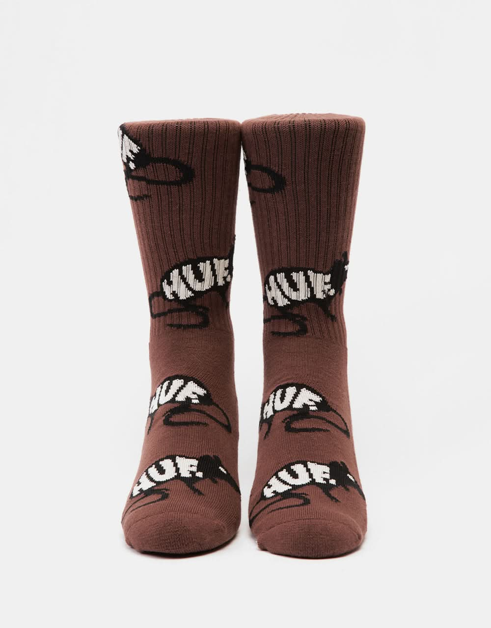 HUF Pest Problem Crew Socks - Camel