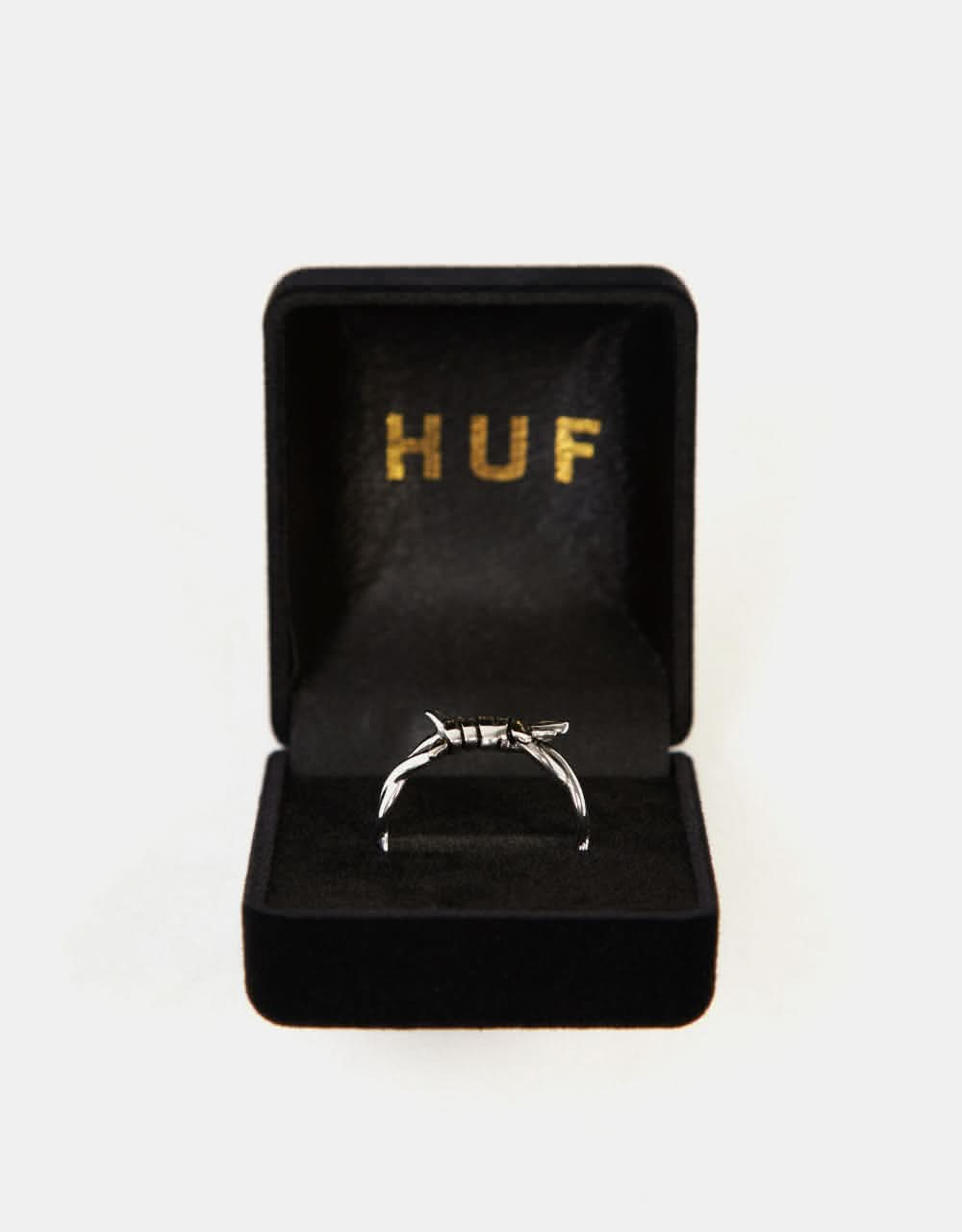 HUF Barbed Wire Ring - Silver