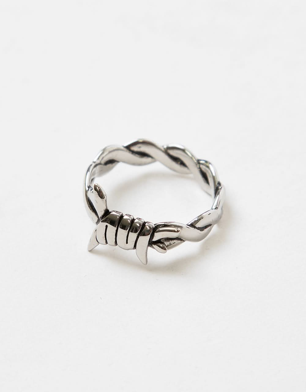 HUF Barbed Wire Ring - Silver