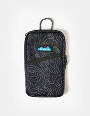 Kavu Essential Case Umhängetasche – Black Topo