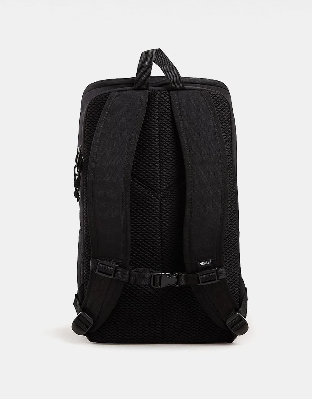 Mochila para skate Vans Obstacle - Black Ripstop