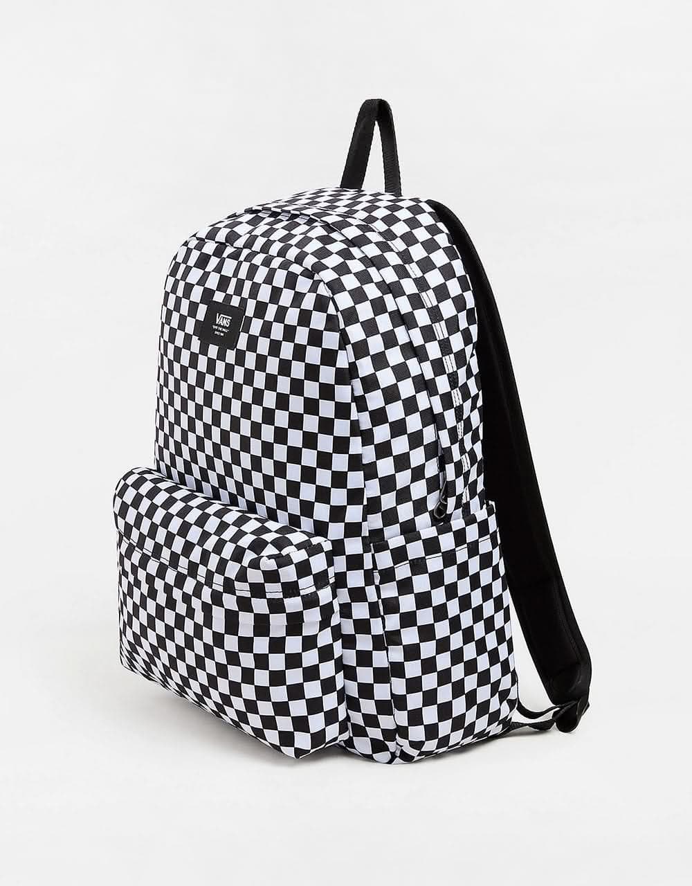 Vans Old Skool Check Backpack - Black/White