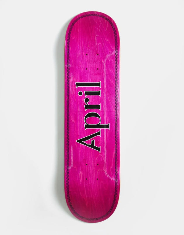 April OG Logo Helix Skateboard Deck - 8.25"