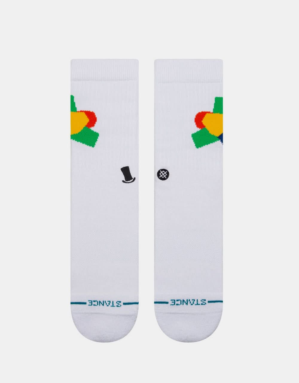 Stance x Willy Wonka Everlasting Crew Socks - White