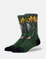 Stance x Welcome Wilbur Crew Socks - Green