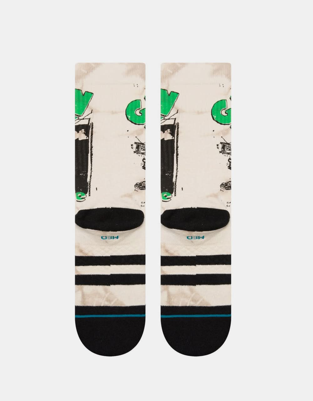 Stance x Green Day 1994 Crew Socks - Off/White