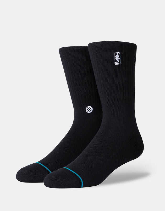 Chaussettes Stance x NBA Logoman Crew - Noir