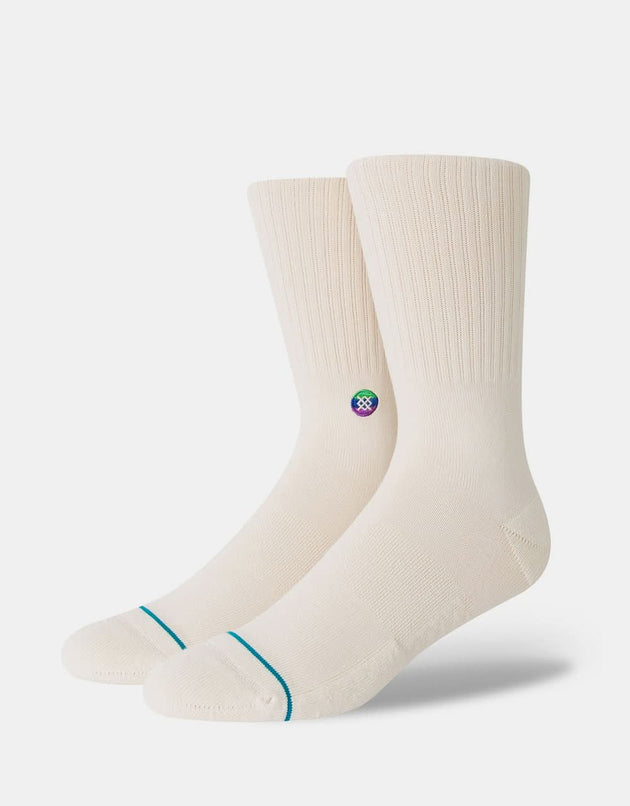 Stance Love Crew Socks - White