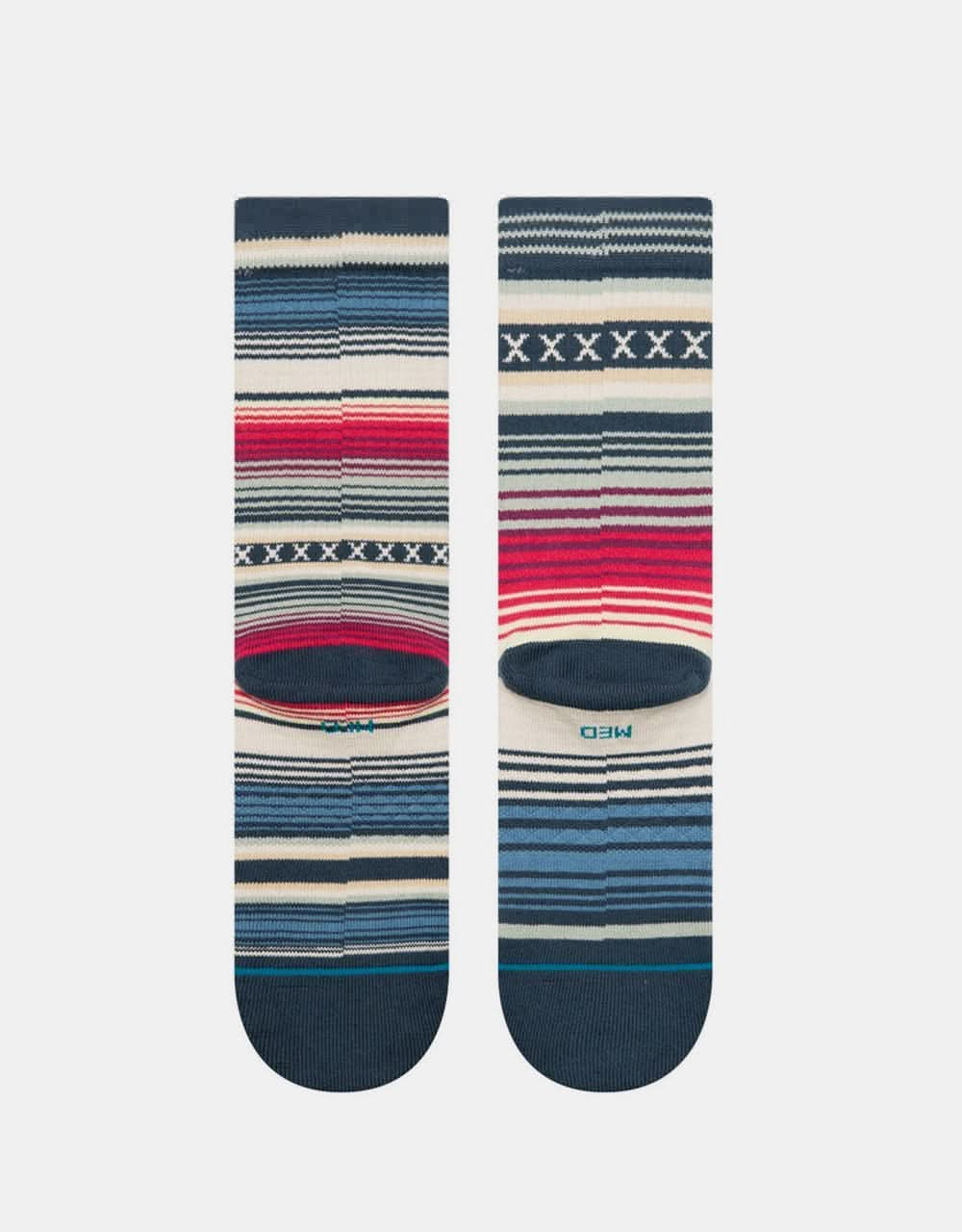 Stance Curren ST Crew Socks - Navy