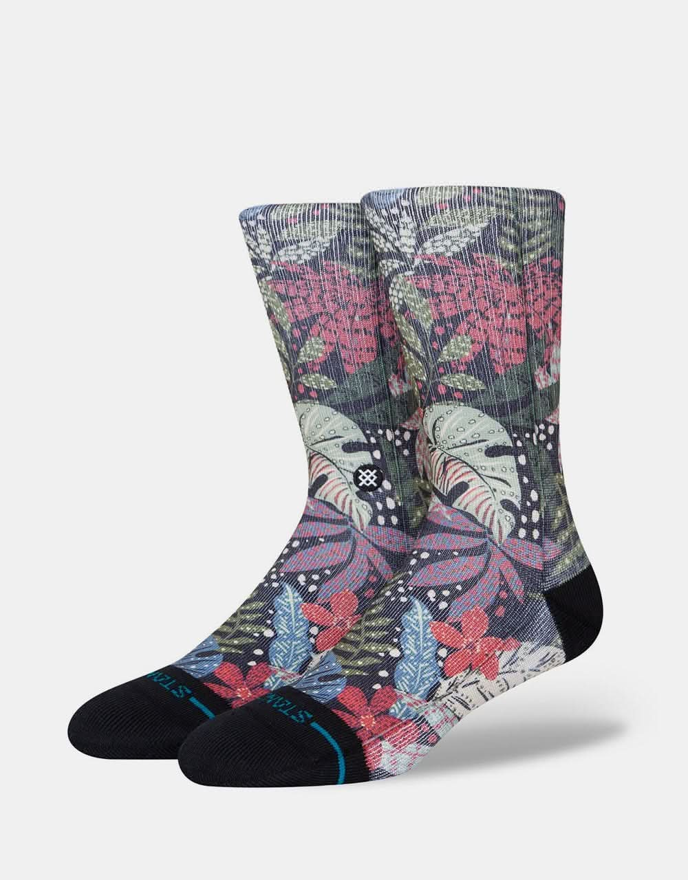 Stance Seacret Garden Crew Socks - Multi