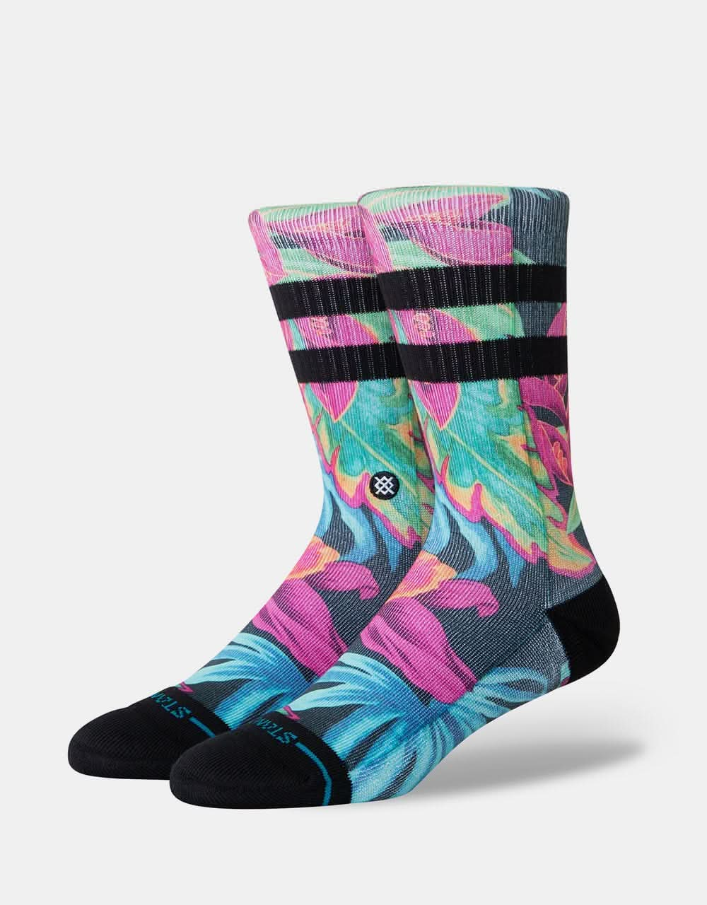 Stance Glow Crew Socks - Tropical