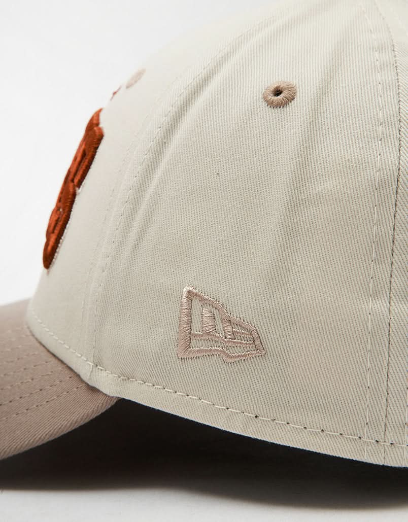 New Era 9Forty® Pittsburgh Pirates White Crown Cap - Brown/Stone