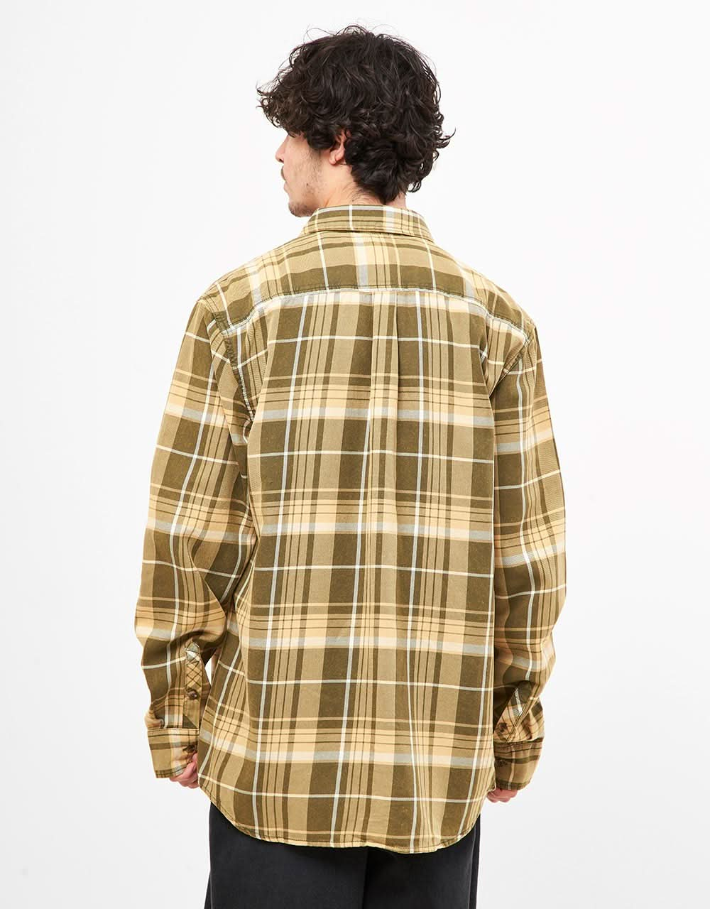 Vans Peddington L/S Shirt - Grape Leaf/Taos Taupe