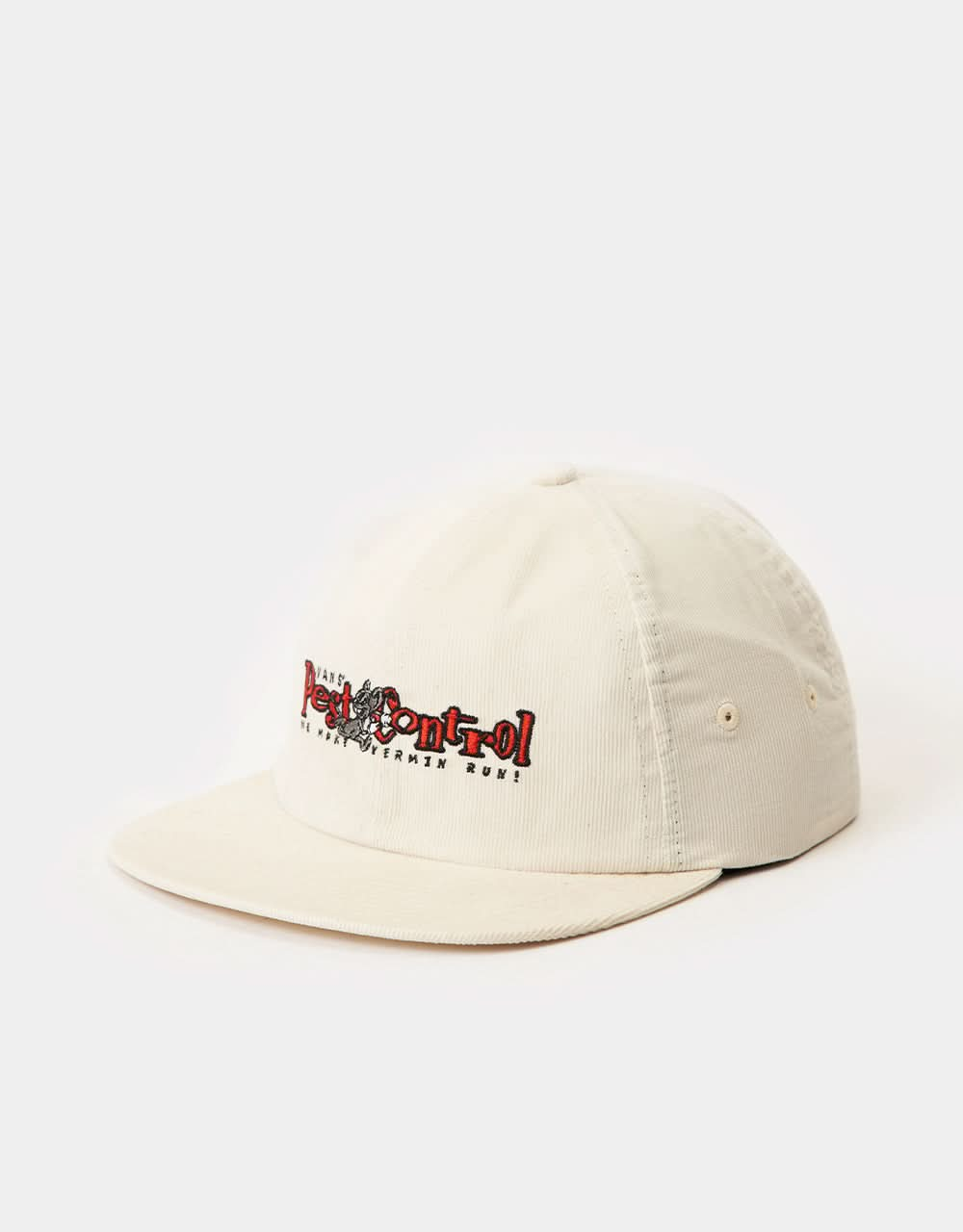 Casquette Vans Skate Jockey - Blanc Antique