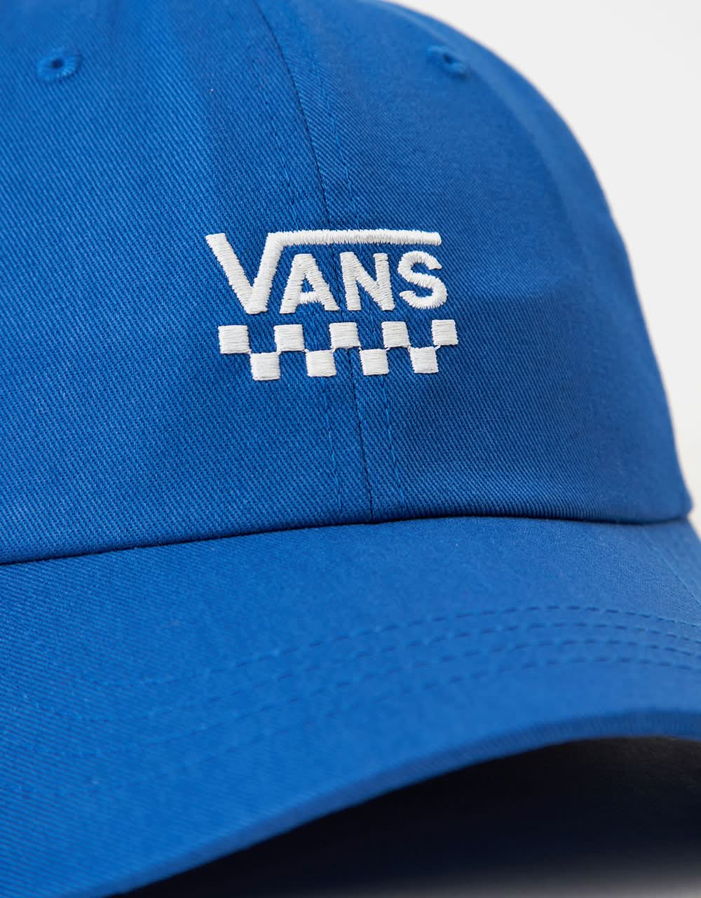 Casquette Courbée Bill Jockey à Carreaux Vans - True Blue