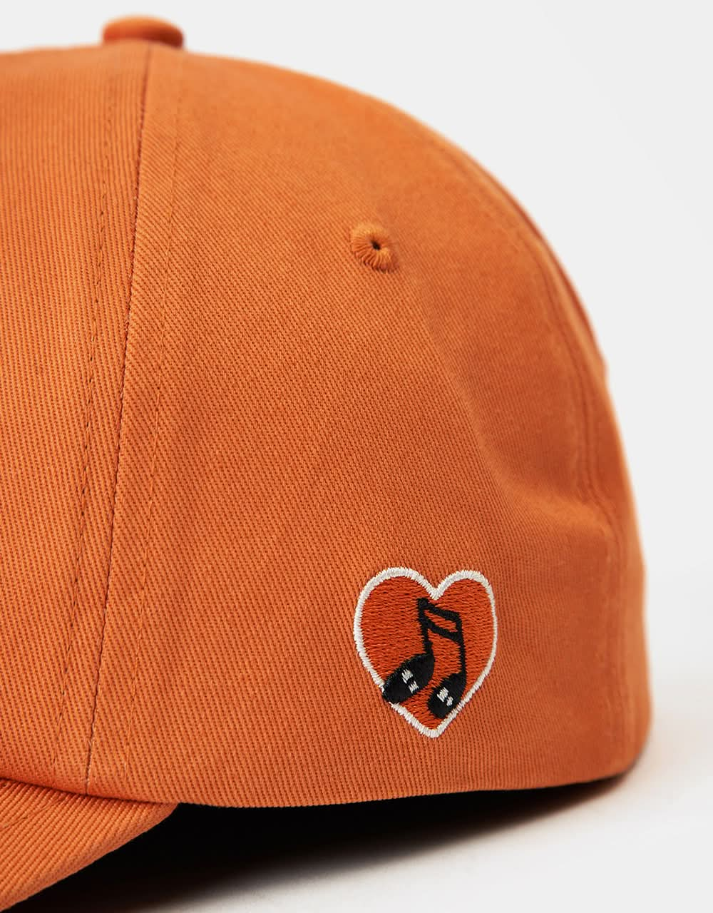 Casquette courbée Bill Jockey Off The Wall de Vans - Harvest Pumpkin