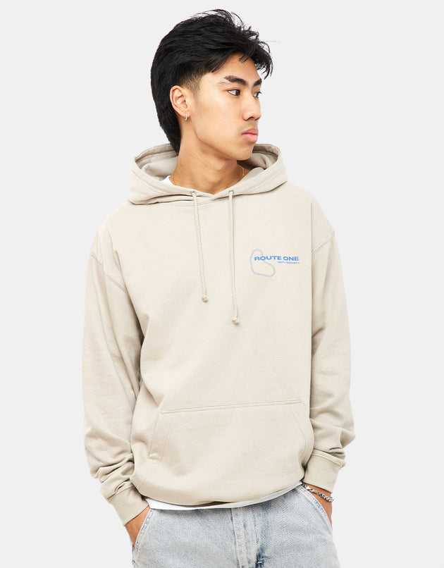 Route One Aalto Pullover Hoodie - Přírodní kámen