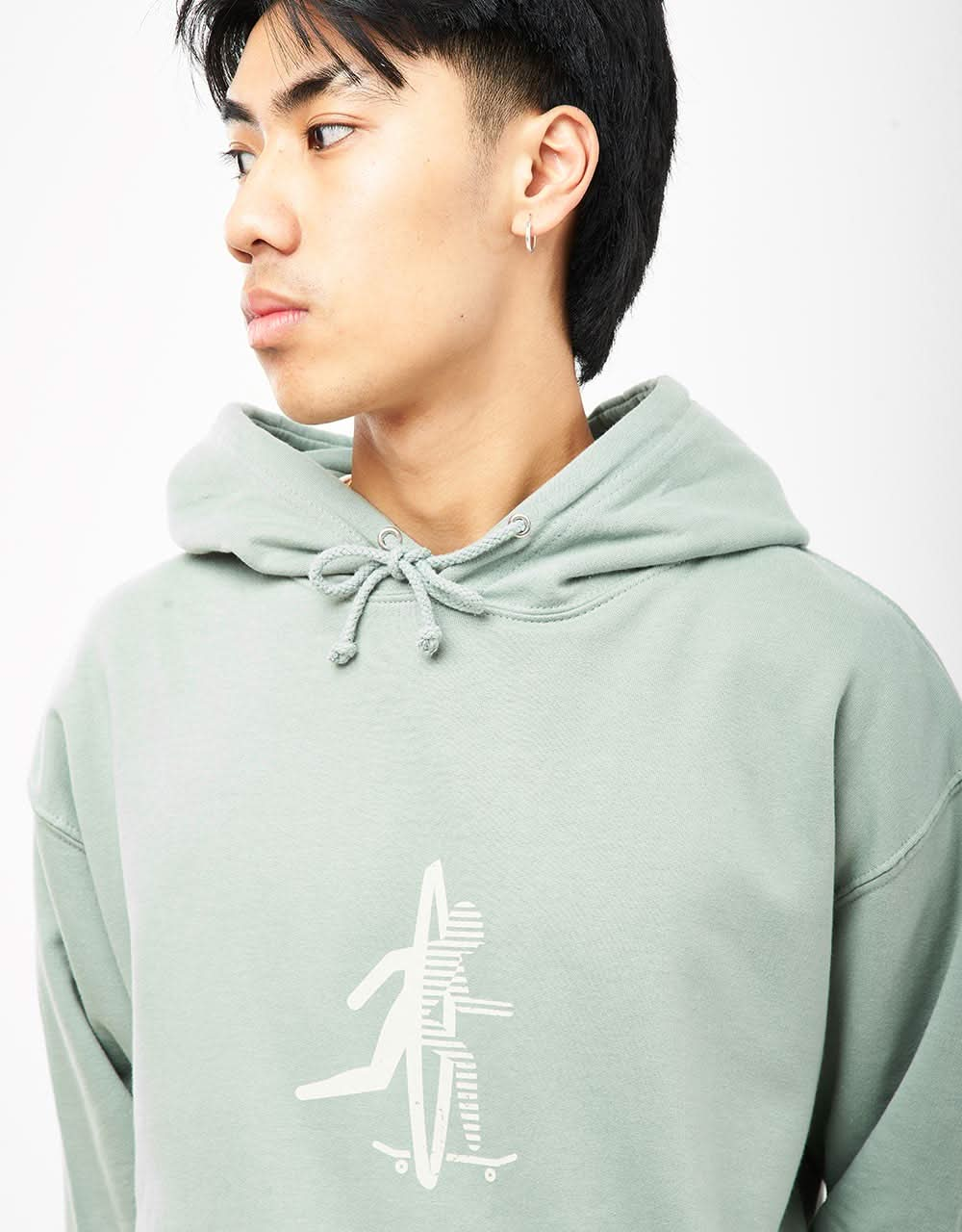 Route One Final Frontier Pullover Hoodie - Dusty Green