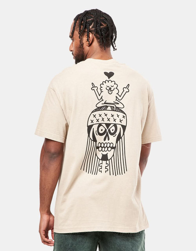 The Quiet Life Jay Doodle T-Shirt - Sand