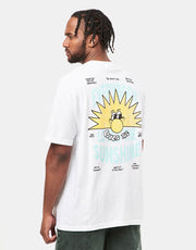 The Quiet Life Everybody Love Sun T-Shirt - White