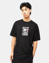 Vans Throwback Peace Machine T-Shirt - Black