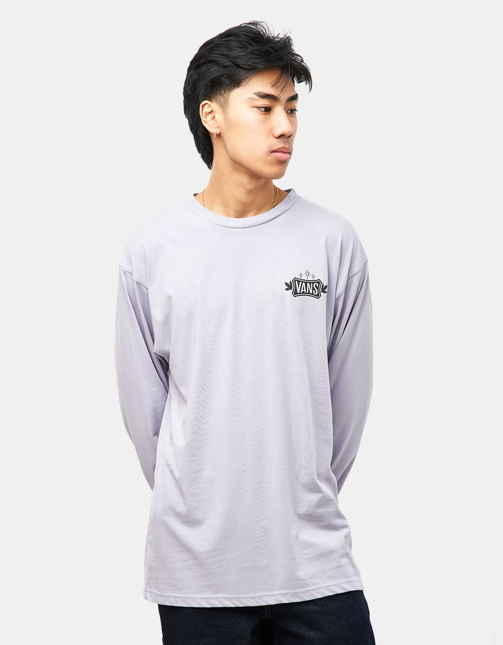 Vans Flower Tower L/S T-Shirt - Languid Lavender