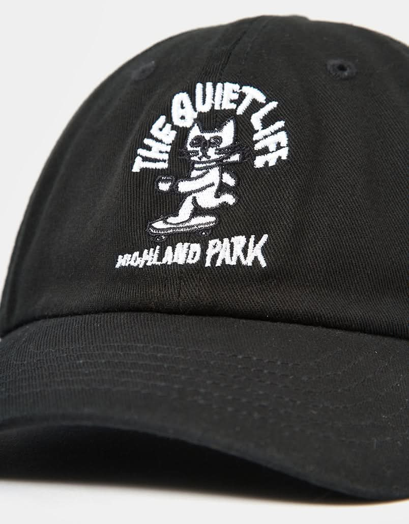 The Quiet Life Skating Cat Dad Cap - Black