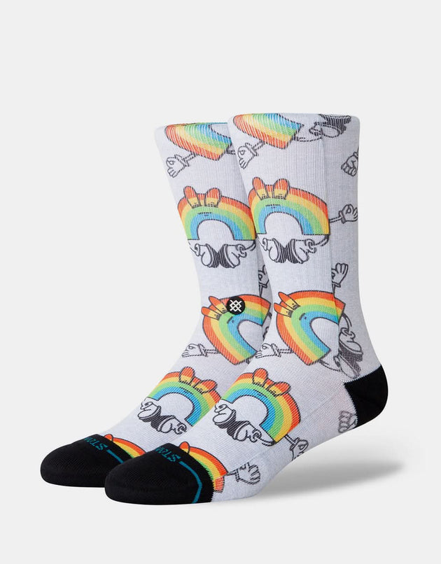 Chaussettes Stance Vibeon Crew - Arc-en-ciel