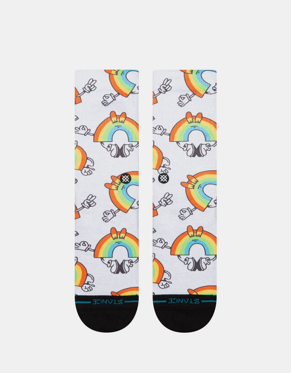 Stance Vibeon Crew Socks - Rainbow