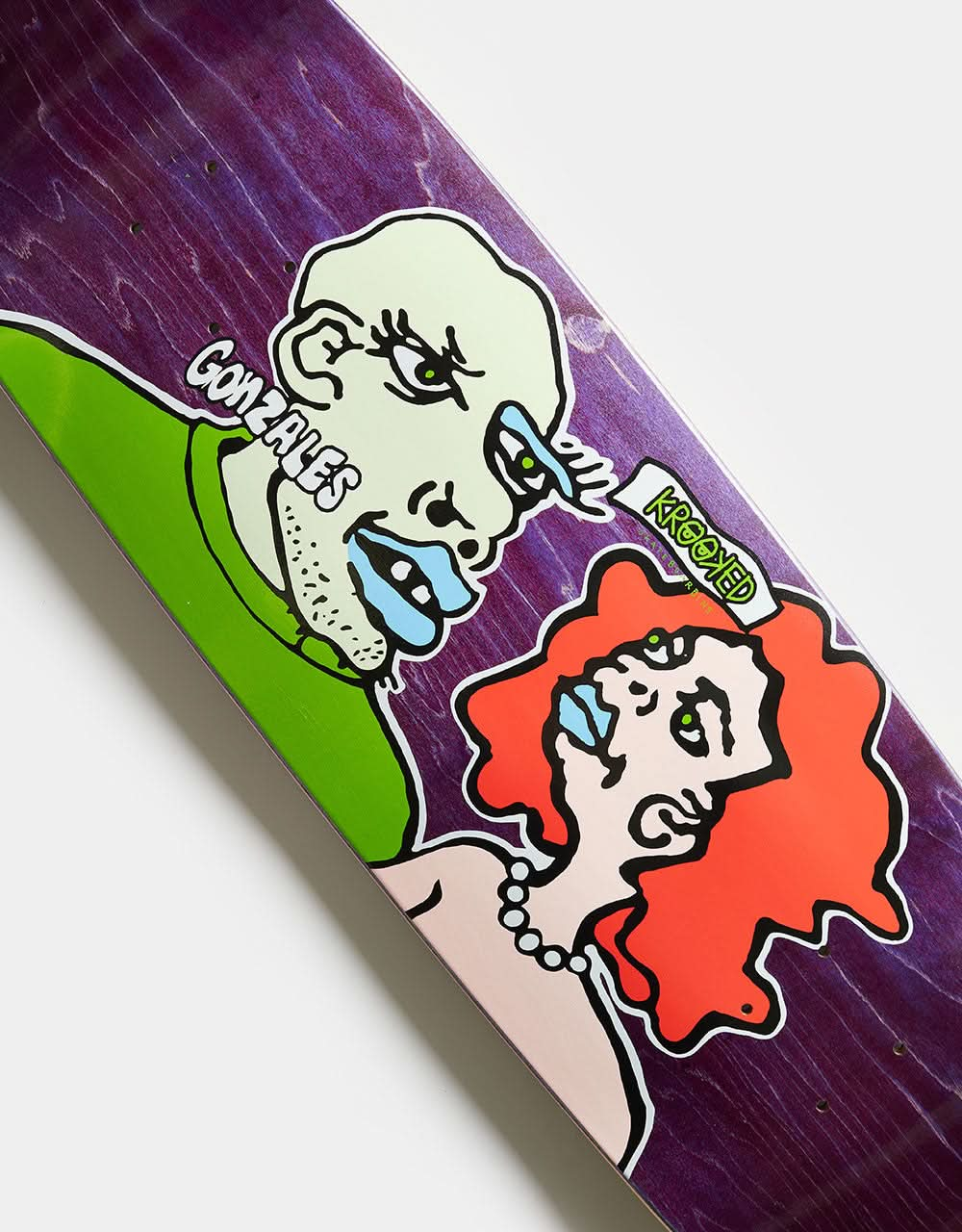 Krooked Team Klassic Skateboard Deck - 9.1"